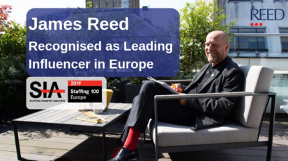 James Reed Recognised as Leading Figure in European Recruitment Markets