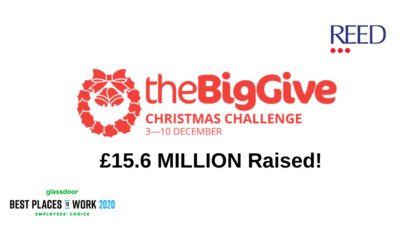 Big Give Christmas Challenge 2019 - £15.6 million raised