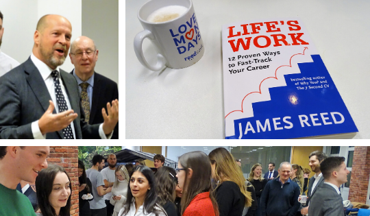 Life's Work Book Launch Blog - with James Reed author and REED CEO